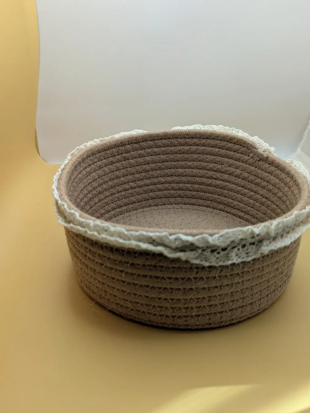 Woven Basket set of 3 baskets. Largest is 9